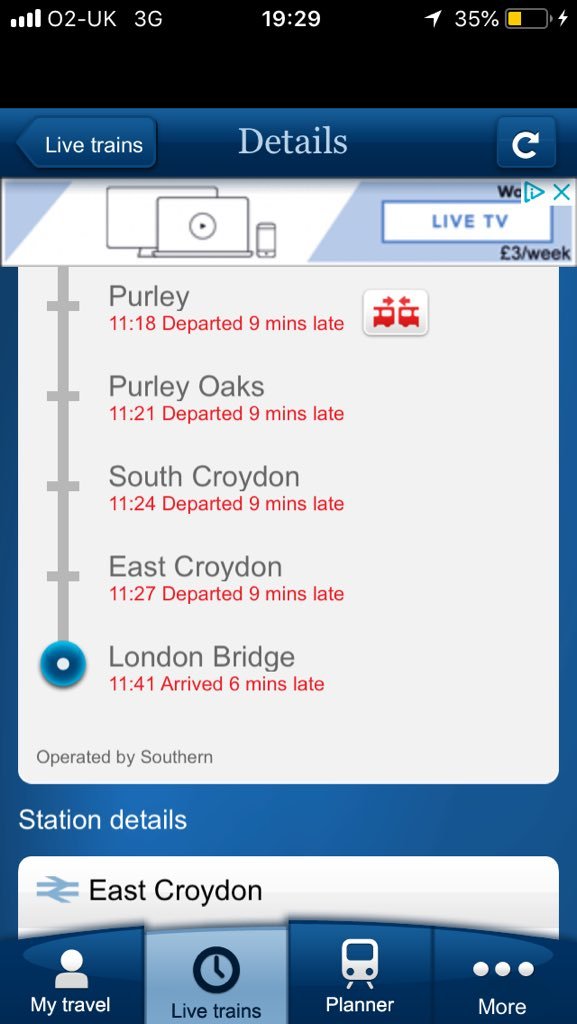adc_85's tweet image. #SNUpdates
Journeys on @SouthernRailUK 
111 #Late ❕
1 #Trespassers
4 #LateTrainInFront
   1 1O80 1532 #Reading to #GatwickAirport #GWR
2 #SignalFailure
   1 #CoulsdonTown
1 #ElectricalFailure
1 #LateTrainCrew
1 #HeldForLateRunningTrain
1 #LateReliefDriver #Purley
1 #Congestion