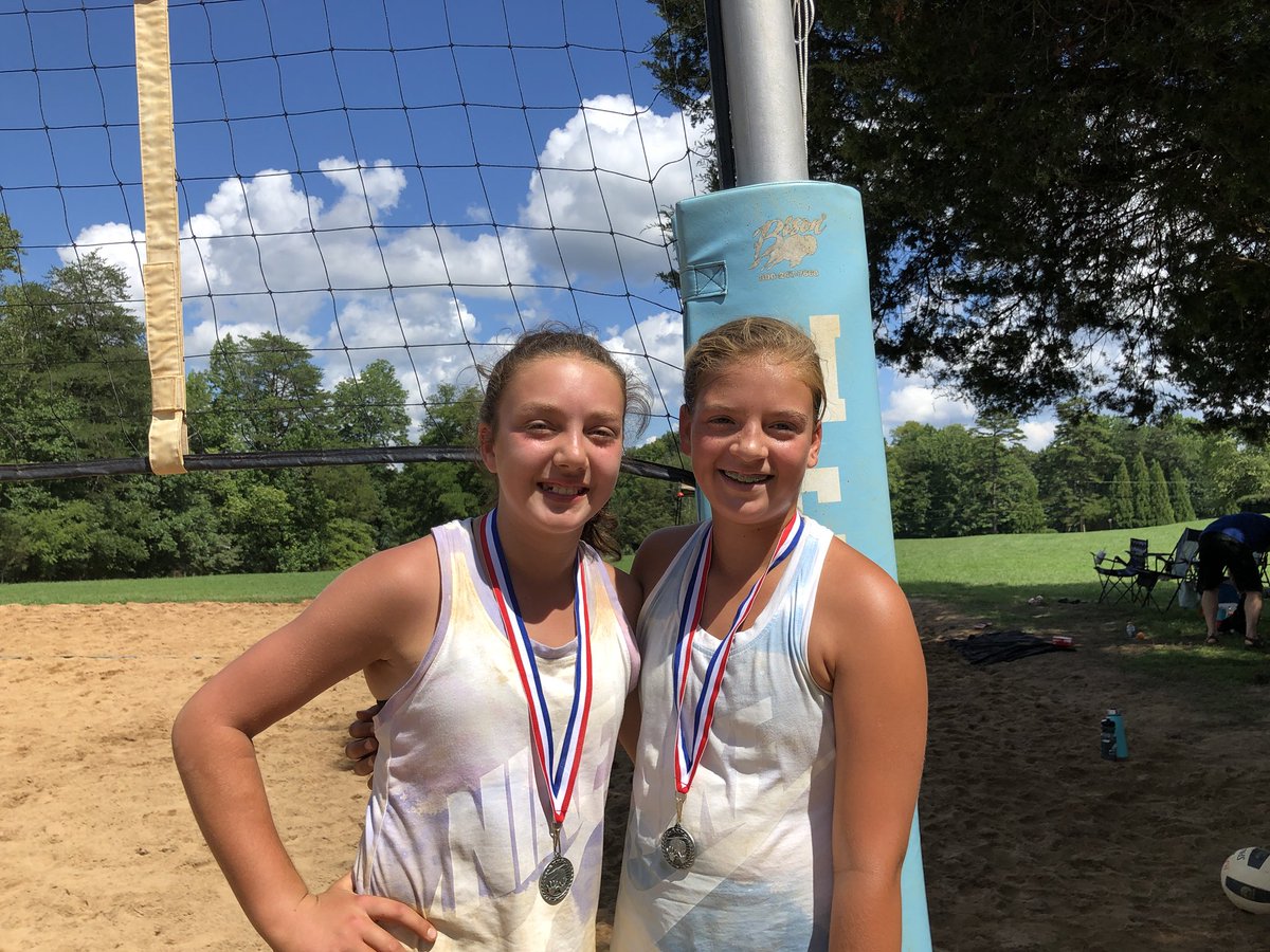Stephan_Math's tweet image. Proud of @WAMBraves Bailey and Isabelle medaling in beach volleyball! Way to go girls!!