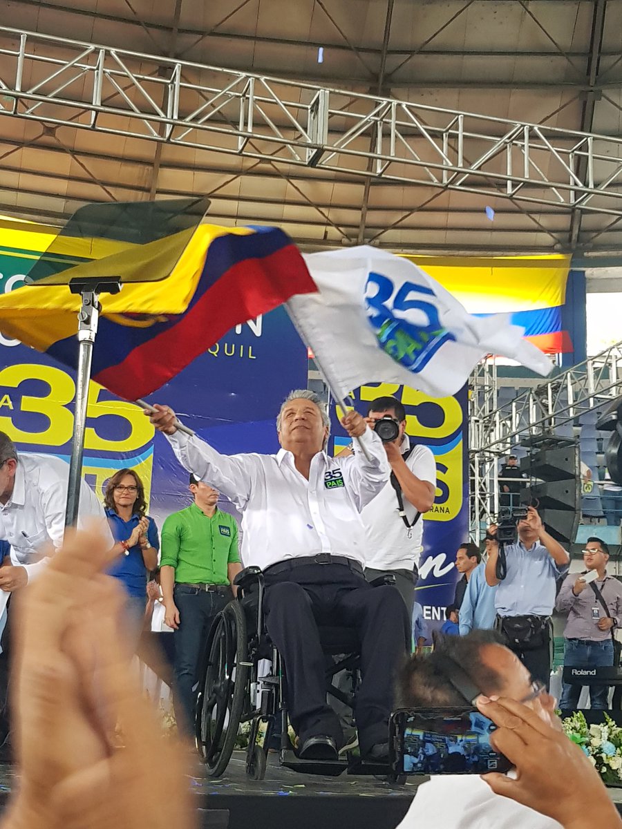 Vivimos un nuevo momento y contamos con el respaldo mayoritario del Pueblo Ecuatoriano.
VII Convención 
#SomosLa35Pais