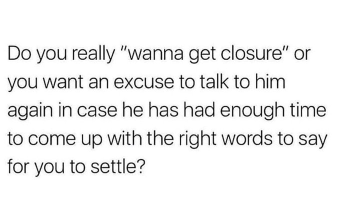 This shit hit home huh? I’ve been there a million times ? I learned tho. We have intuition ladies. Use