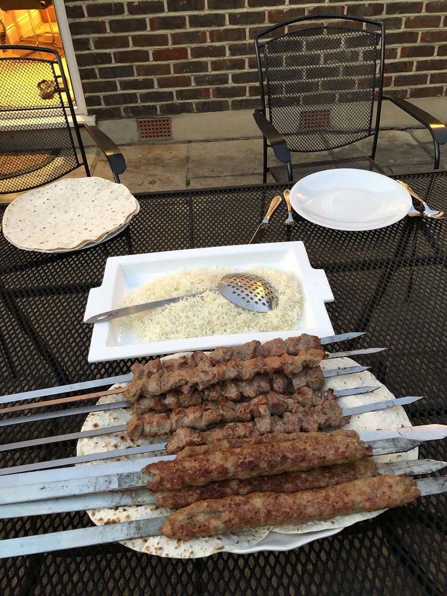 oclvision's tweet photo. Tonight’s meal! Courtesy of good friend Hooman Sherafat! A meat lovers dream! #persiantonight #bbq #absolutelystuffed #masterchef https://t.co/9g7WfrbzFP