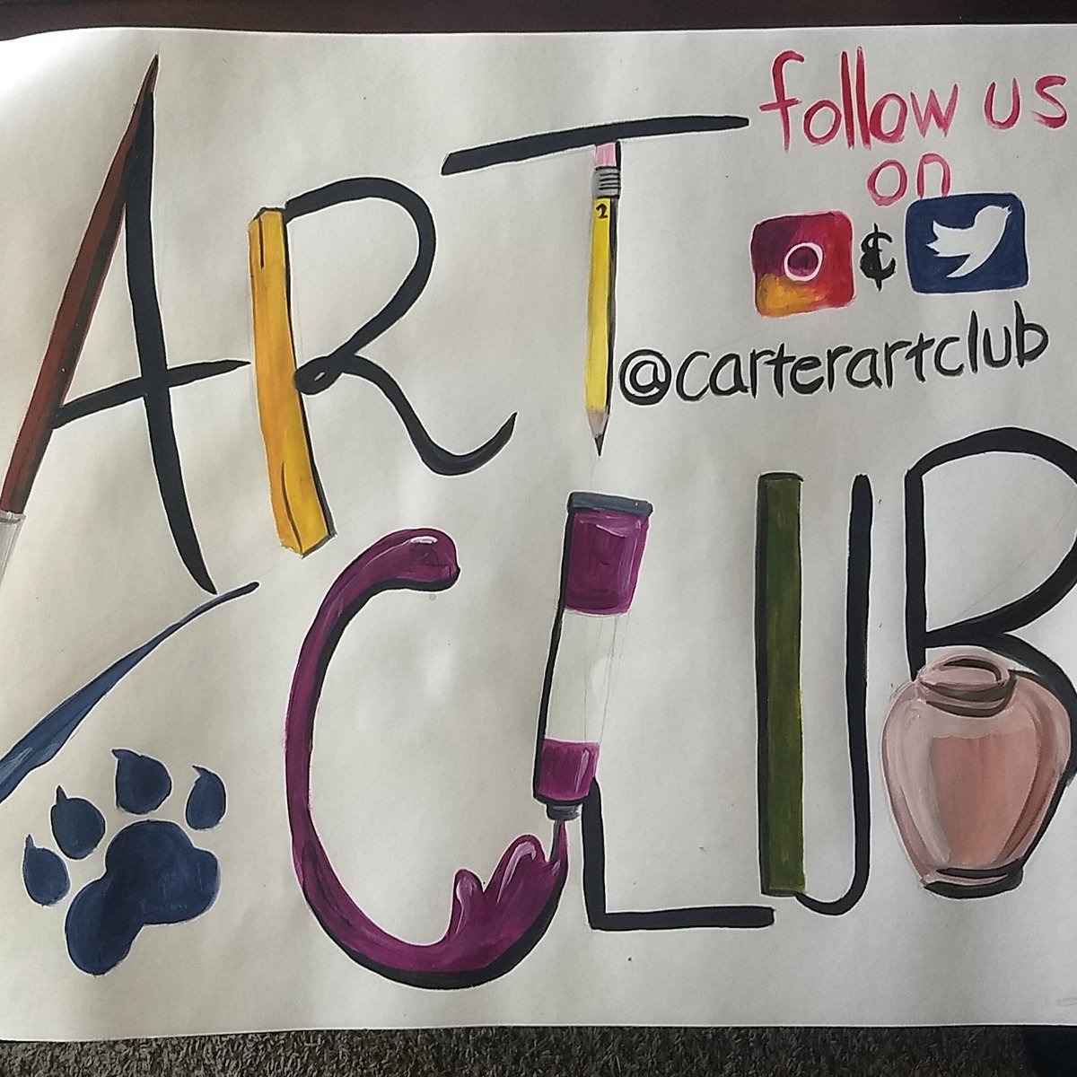 CarterArtClub's tweet photo. https://t.co/rhAJVzpawu