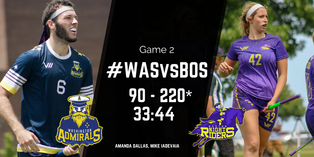 MLQuadball's tweet photo. .@MLQRiders run away with game 2 against @MLQAdmirals #WASvBOS https://t.co/jnPG1YspLv