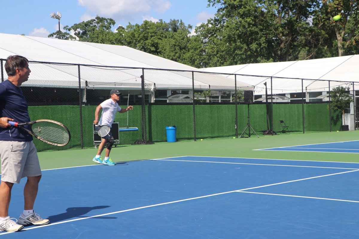 philippinesusa's tweet photo. Close semifinal match between PH and Hungary/Guatemala! Thank you @TheEventsDC for organizing the #diplomatic doubles tennis tournament. We all had so much fun! https://t.co/YMCt5miChl