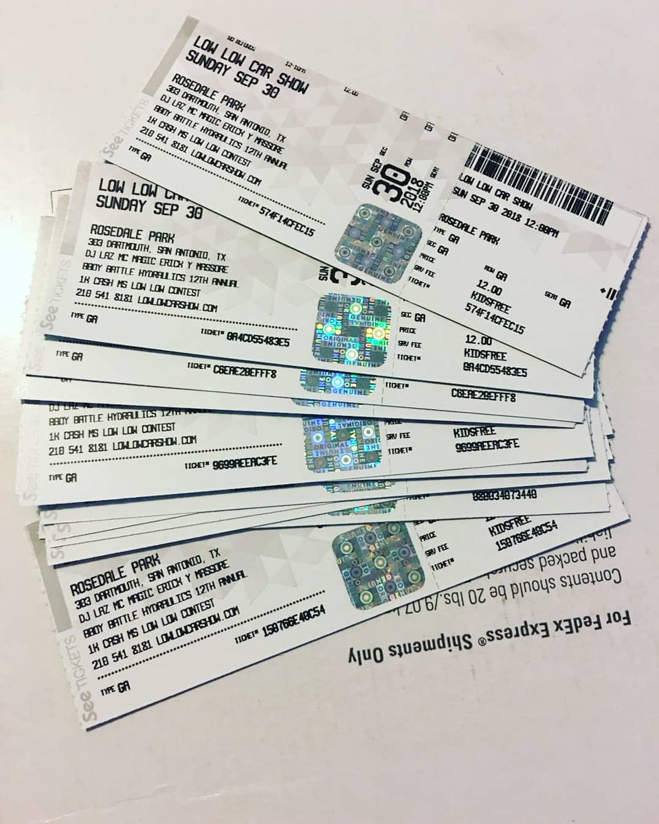 LowLowCarShow's tweet photo. #NewEventPage Created! Get #12thAnnual Lowlow Carshow #FallEdition $10 Limited pre-sale #Tickets Now At https://t.co/2PdvyDua4G #SanAntonioTx #Follow Us on #Twitter https://t.co/hDrnSRlEWV
#Cumbia #Massore
#RosedalePark #SanAntonioTx
#TheGreatestCarShowOnEarth https://t.co/asxaSs0ycC