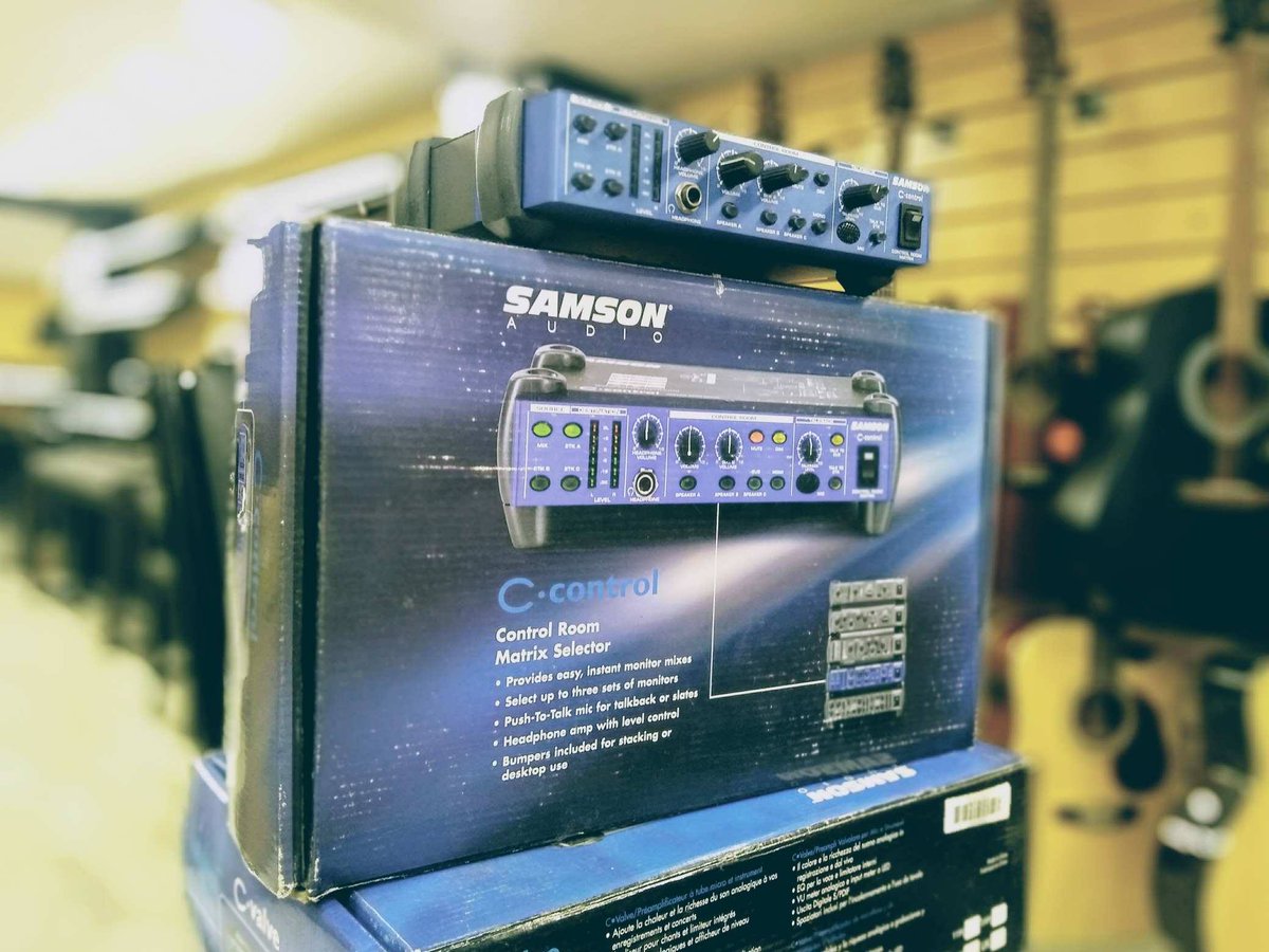 masmusica218's tweet image. ♪ Samson C-Control ♪ Control de Rooms♪
♪ Manejá fácil tu grabación en tiempo real
♪ Comprá Online o vení a Talcahuano 218 
♪
♪
#samsontech #samson #recording #homestudio #grabacion #rec #valvular #tube #vintage #viral #talcahuano #musica #music #masmusica