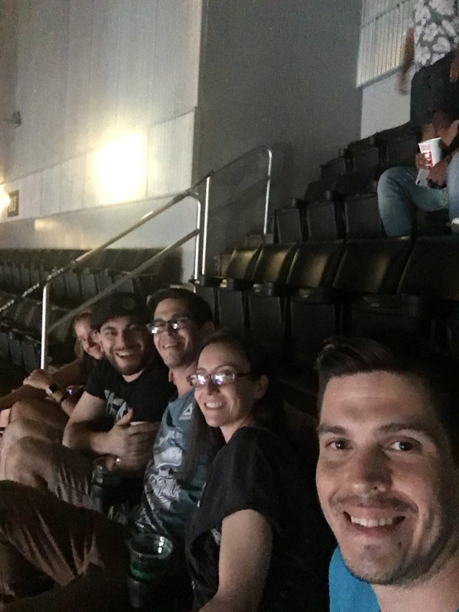 atiba9's tweet photo. Having a great time with the gang #UFC25Years https://t.co/FQ3GBoUH9j