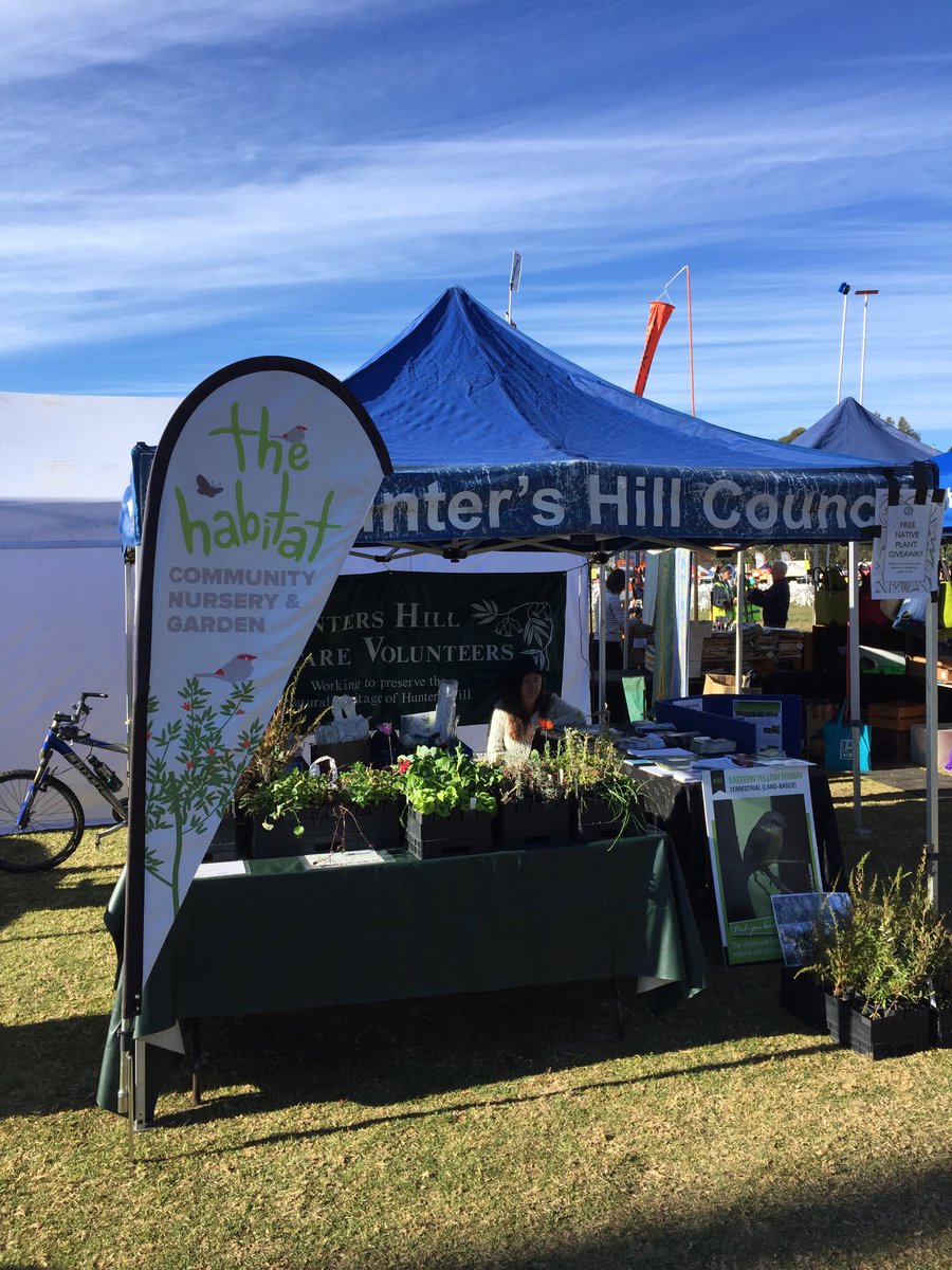 habitat_network's tweet photo. At Moocooboola Festival Boronia Park today - The Habitat and Hunters Hill Bushcare - lots of food, stalls and kids activities #landcare #moocooboola https://t.co/Vx5luPEyFj