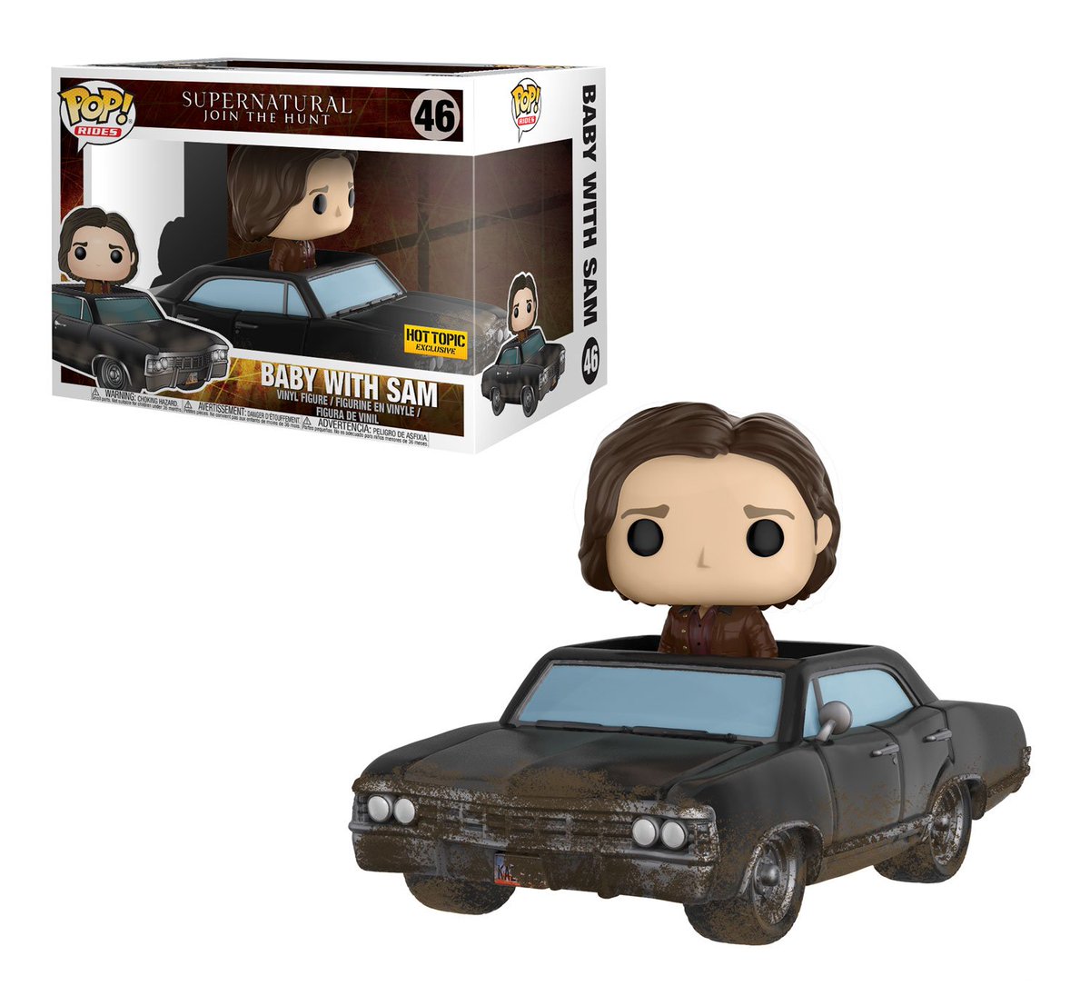OriginalFunko's tweet photo. RT &amp; follow @OriginalFunko for a chance to WIN a @HotTopic exclusive #Supernatural Baby with Sam Pop! Ride.  #SPN #SPNFamily https://t.co/DxIpx9zLCG
