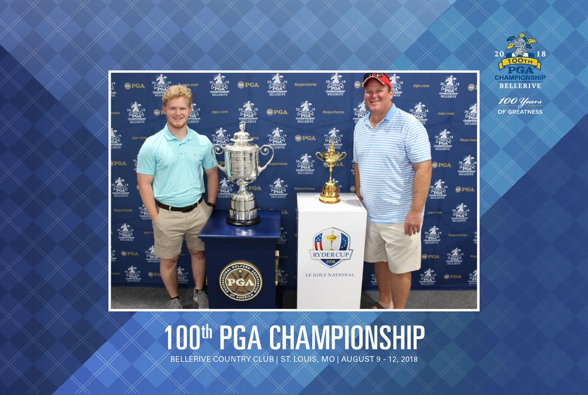 Getting our gear in preparation for the 100th PGA championship