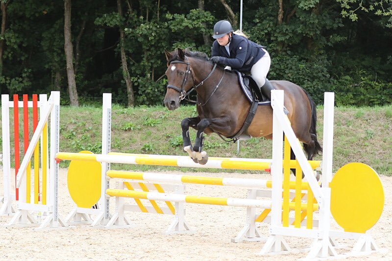 What a day it has been! Winning of Donna and achieving double clears in both classes! Winner winner chicken dinner #Bsja #showjumping