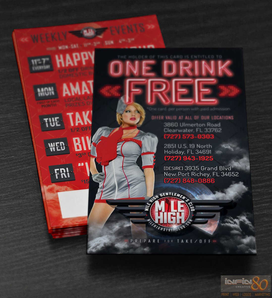 #Branded business card design and printing [created by <a href="/infin80creative/">infin80 creative</a>] to promote your #SpecialEvent and #Weekly/#DailySpecials  #digitalmarketing #marketingstrategy #affiliatemarketing