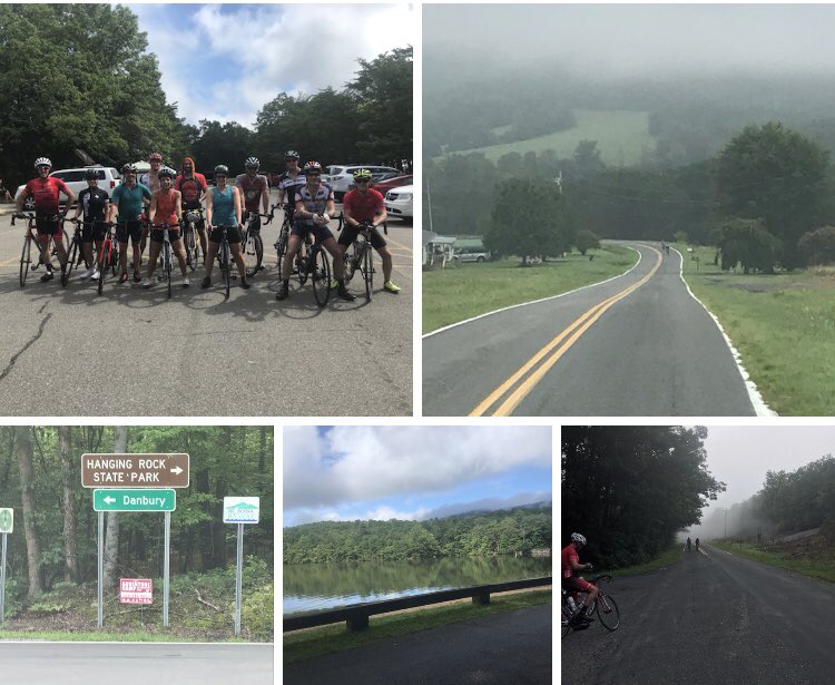 A great ride through the clouds and up and down the mountains! #crotchguard #BTNutrition #USACycling