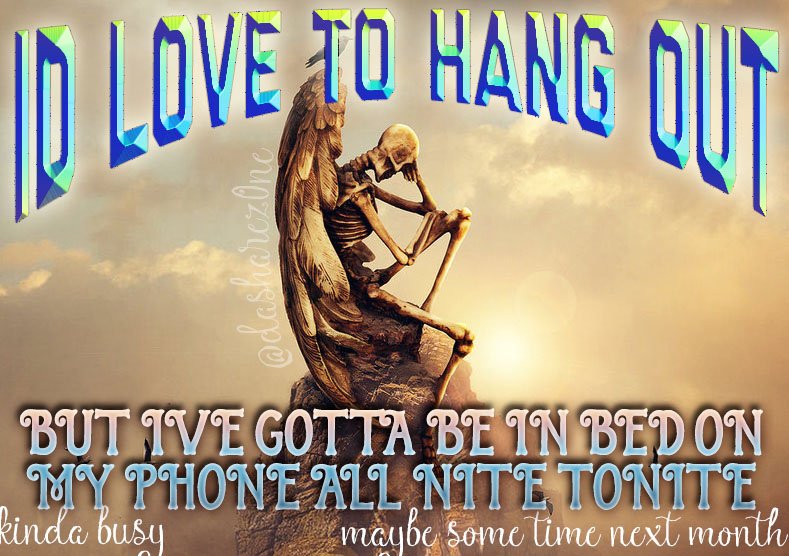 SORRY IVE GOT PLANS - https://t.co/Qtp3PuUDXE ADMIN