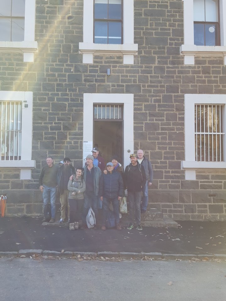 GaolWard's tweet photo. Nomads Outdoor Group dropped by today for the 3pm tour with FOJW guide Harry #JWard #Ararat https://t.co/nIvytUGf6I