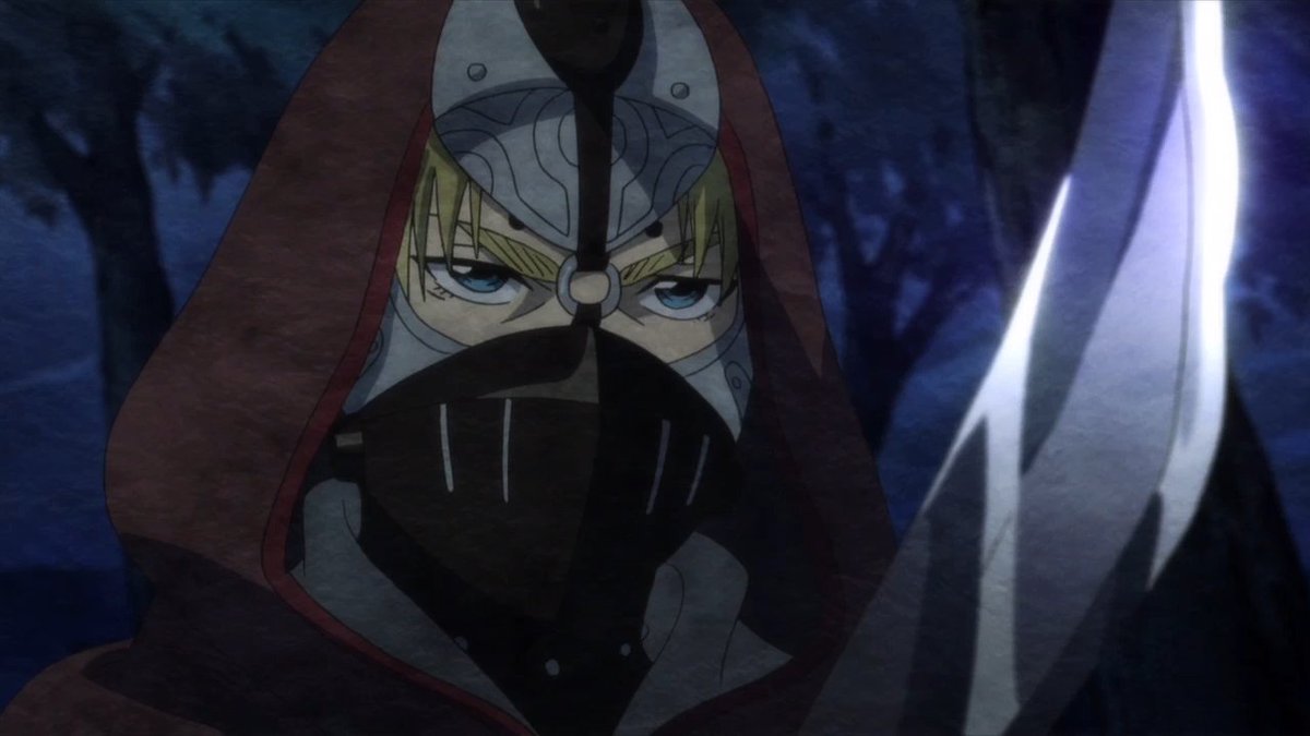 Tvアニメ アンゴルモア元寇合戦記 公式 仮面の男 再登場 第一話でも登場した 仮面の男 Cv 櫻井孝宏 が 第四話で再登場しました 蒙古軍に属していますが 迅三郎と同じ義経流を操る謎多き男です 分かっていることは 仮面を外すと金髪 Tvアニメ アンゴルモア元寇合戦記 公式 仮面の男 再登場 第一話でも登場した 仮面の男 Cv 櫻井孝宏 が 第四話で再登場しました 蒙古軍に属していますが 迅三郎と同じ義経流を操る謎多き男です 分かっていることは 仮面を外すと金髪