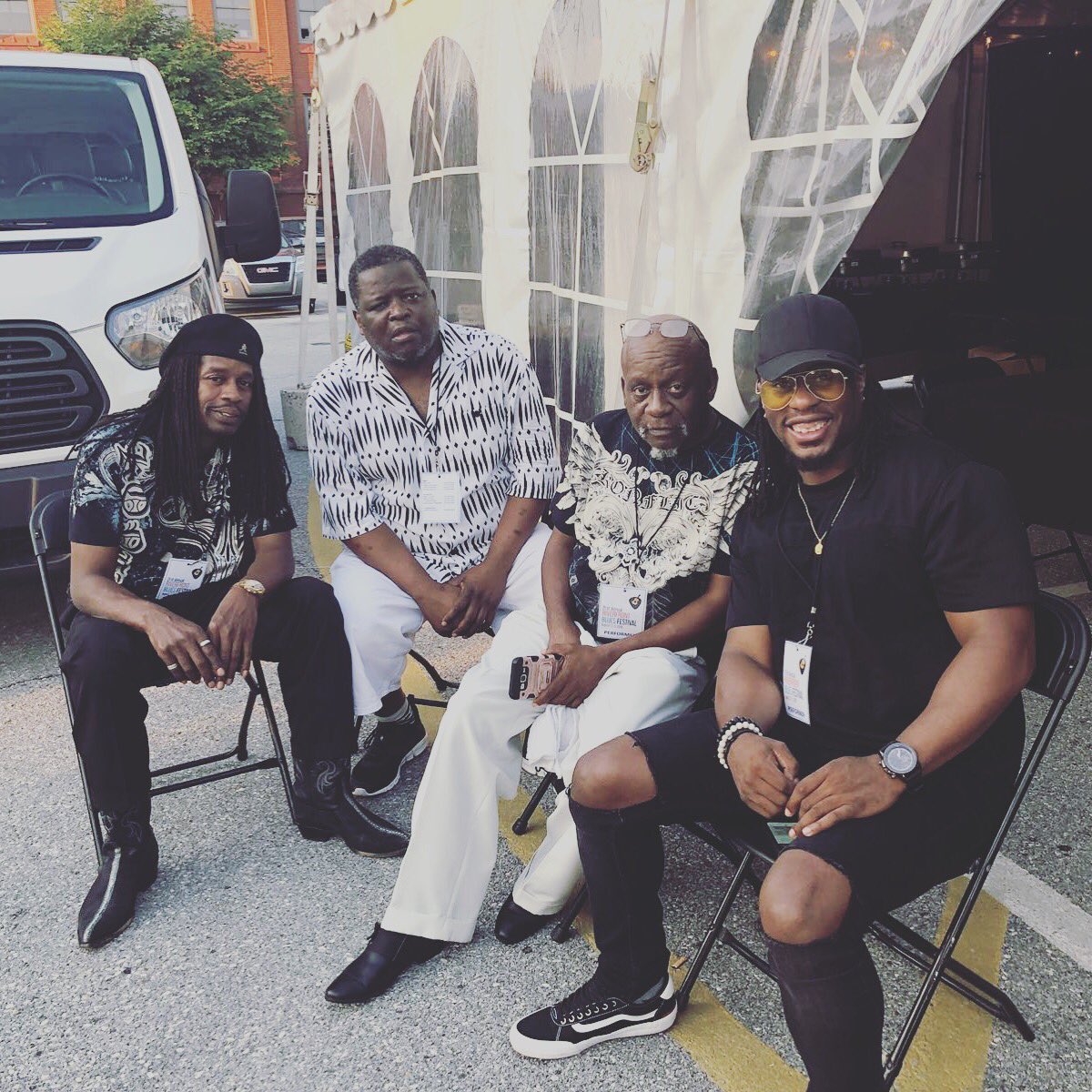 BAmusicALLISON's tweet photo. Itβs a beautiful evening in Wilmington, Delaware! The Bernard Allison Group is ready for the stage TONIGHT at the Riverfront Blues Festival--Wilmington, Delaware!πΈπ₯πΈ
Mario Dawson, John McGhee, Charles Hayes
#riverfrontbluesfestival #bernardallisongroup #readyforthestage https://t.co/JoCKhb7Zde