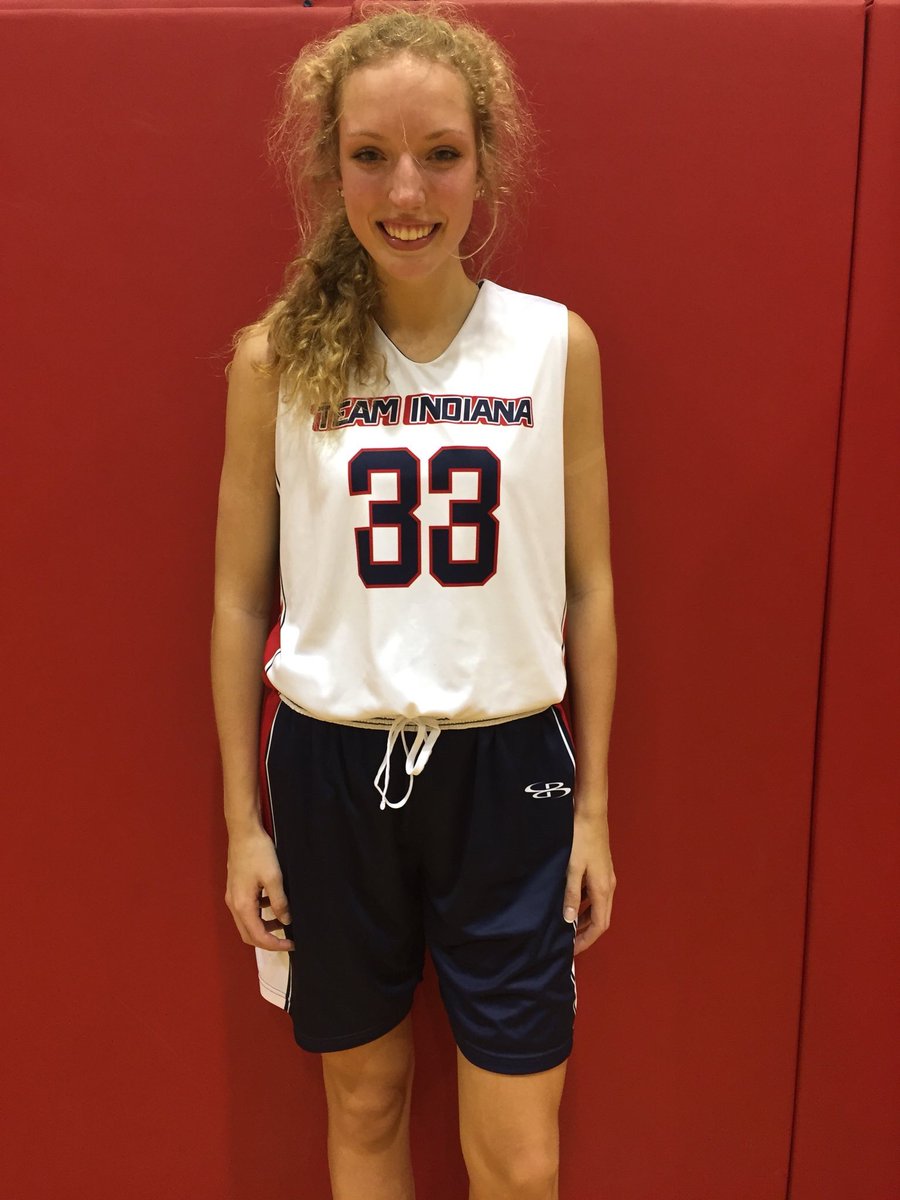 TeamIndiana_'s tweet photo. Congrats Delaney Richason (6’2 F Zionsville HS 2019) for receiving an offer from the University of Vermont! #Family https://t.co/m23i0w6HgJ