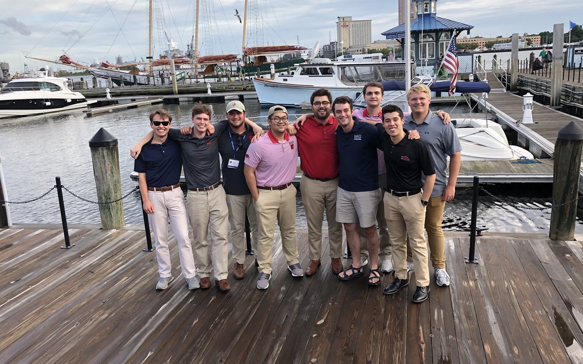 Eta Mu had a busy weekend in Norfolk! Our convention attendees collected three awards: The Sons of the Dragon Award, The Charles Henry Hardin Leadership Development Award, and The Excellence in Risk Management Award. #Beta179