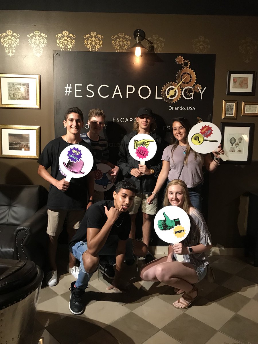 We made it out of the Escape Room in time! 🕵️‍♂️⏳#SummerOfDECA #8minutesleft