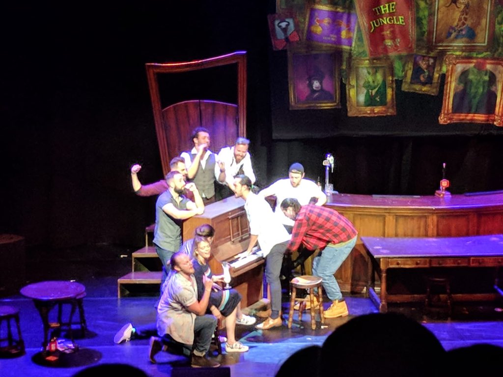 Fabulous night out watching <a href="/choirofman/">The Choir Of Man</a> and even better when the guys make you a part of it all! Brilliant show. Go see it if you're <a href="/edfringe/">Edinburgh Festival Fringe</a>  👏🏽
