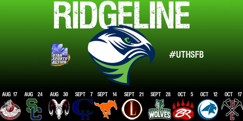 Utah High School Football: Ridgeline RiverHawks 2018 Schedule. #UTHSFB <a href="/Ridgeline_Hawks/">Ridgeline Riverhawks</a> <a href="/rhshawksquad/">Ridgeline Hawk Squad</a>