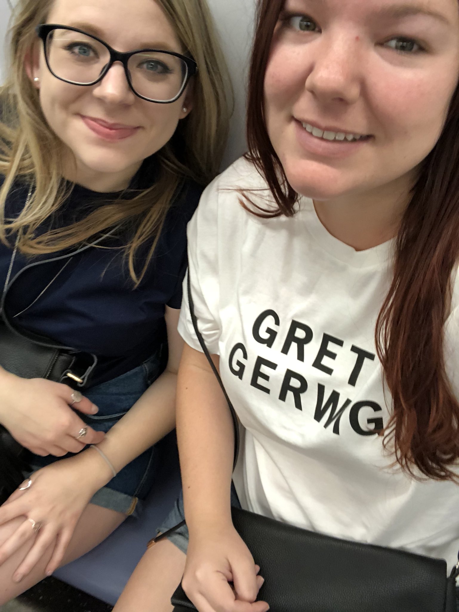 Wore my Greta shirt today without even knowing that it s her birthday. Happy birthday Greta Gerwig  