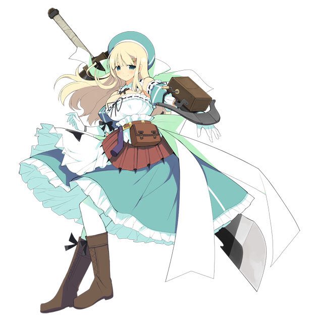 Anime JRPG that has girls with big swords  rJRPG