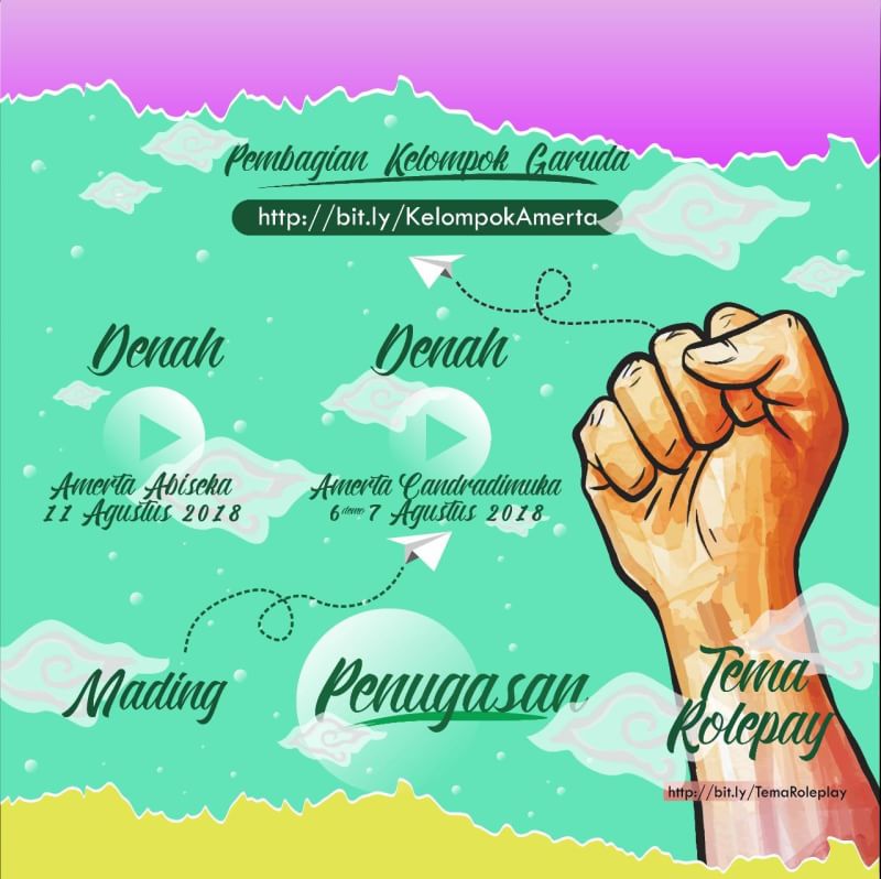 [AMERTA CANDRADIMUKA]

Selamat pagi, Ksatria Airlangga!

Penasaran apa itu Amerta Candradimuka? 
Yuk, simak dan jangan sampai ketinggalan ya! 

#KitaAirlangga
#BhaktiKamiAbadiUntukNegeri
#AirlanggaUntukIndonesia
#AmertaUnair2018