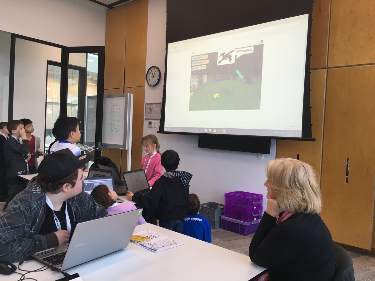 coderdojorealm's tweet image. 2018 is proving the most exciting year yet for CoderDojo REALM - from 3D printed robotic arms to Minecraft written in Scratch, our ninjas are learning heaps #coderdojorealm