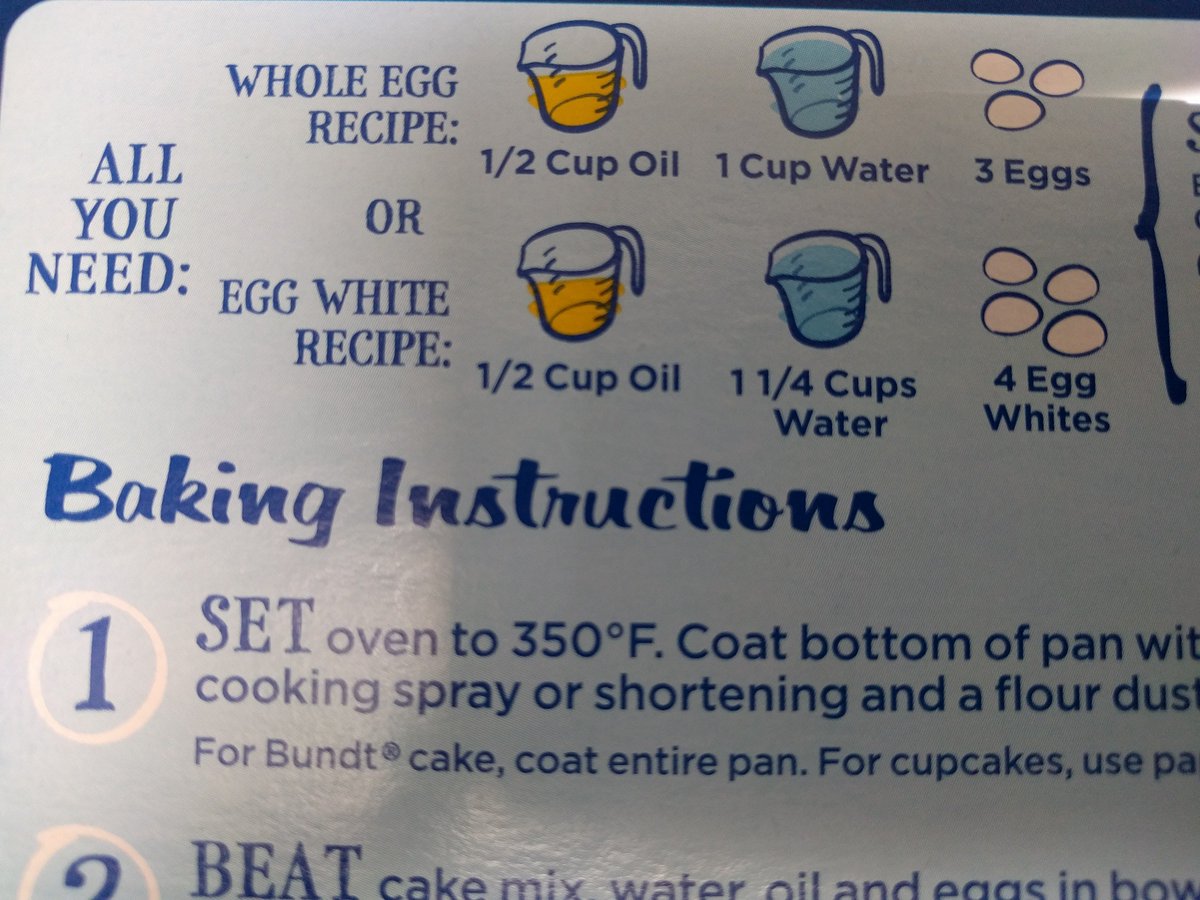 Sunil Vemuri On Twitter Hmmm For Egg Whites Option Is It 1 25 Cups Or 11 4 Cups Designmatters Kinda Reminds Me Of Those Wacky Florida Butterfly Ballots From Bush V Gore Https T Co Zn3hoz04z3