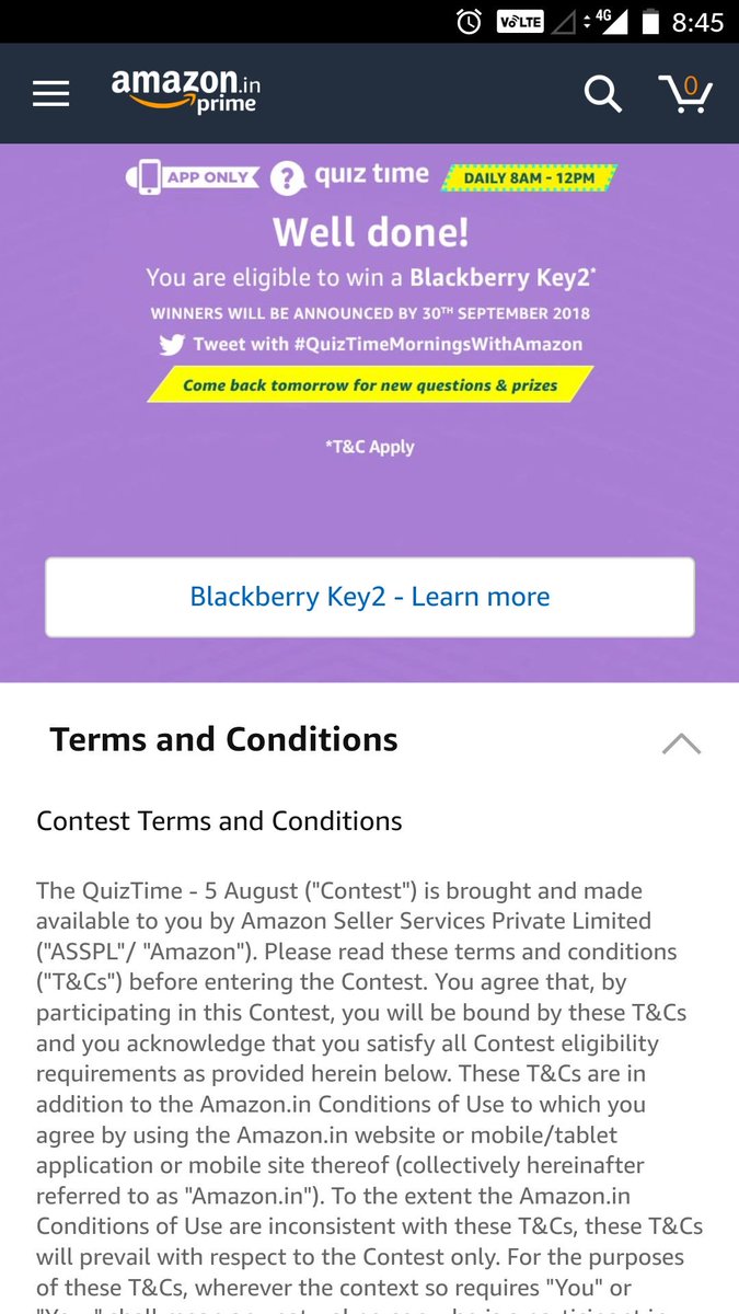 ajitpalsingh714's tweet image. #QuizTimeMorningsWithAmazon
