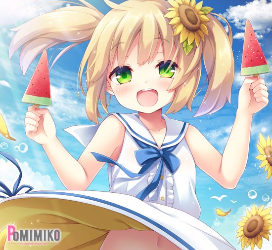 C94のKADOKAWAブースで先行販売される「おとなの萌王 俺の夏休みの妄想予定♡」でイラストを描かせて頂きました😃
https://t.co/DSjinWak5f
向日葵とスイカバー🌻🍉 