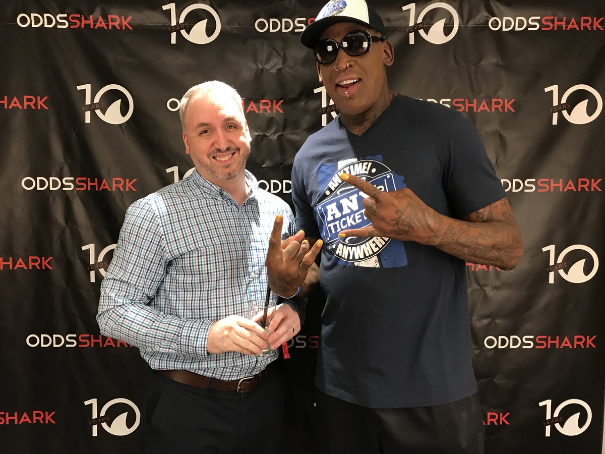 sportstalkmatt's tweet image. The Worm in #Vegas! @OddsShark #osx10