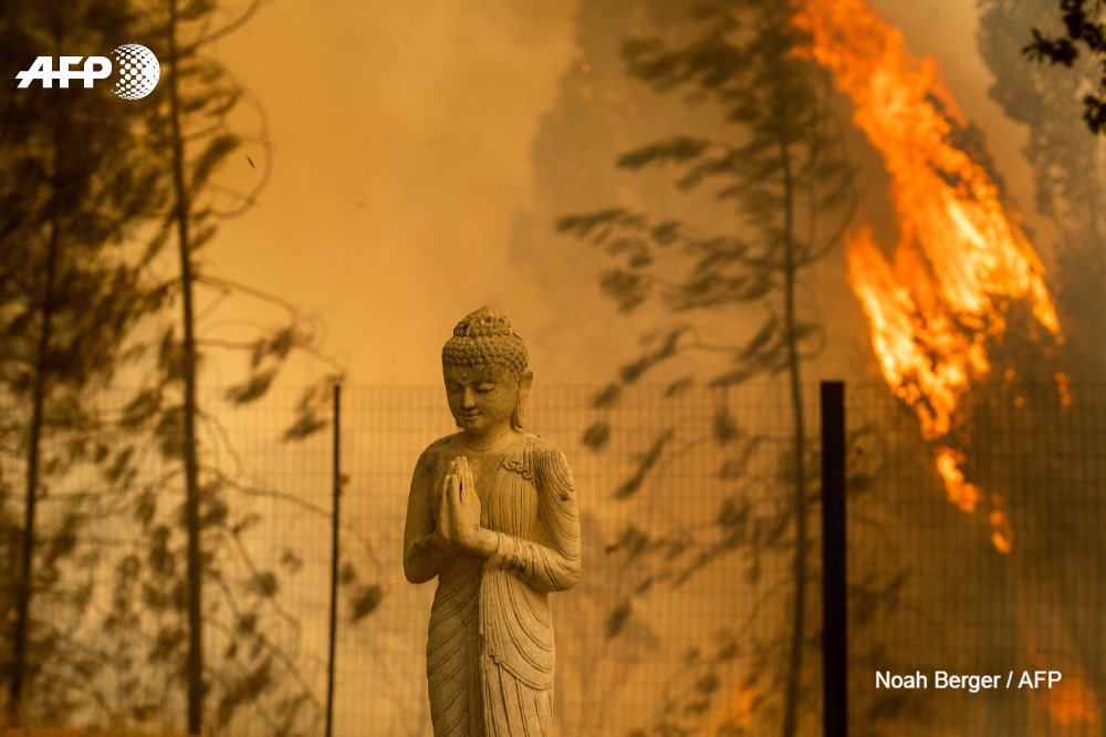 AFP news agency on Twitter "Scenes from the Ranch Fire near Clearlake