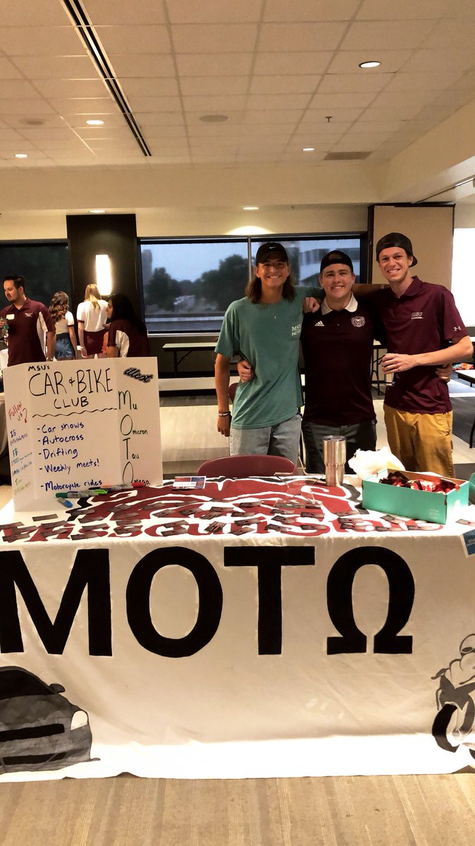 MoStateMOTO's tweet image. Come check us out on the 3rd floor of the PSU in the ballroom! #mostatemoto #rushmoto