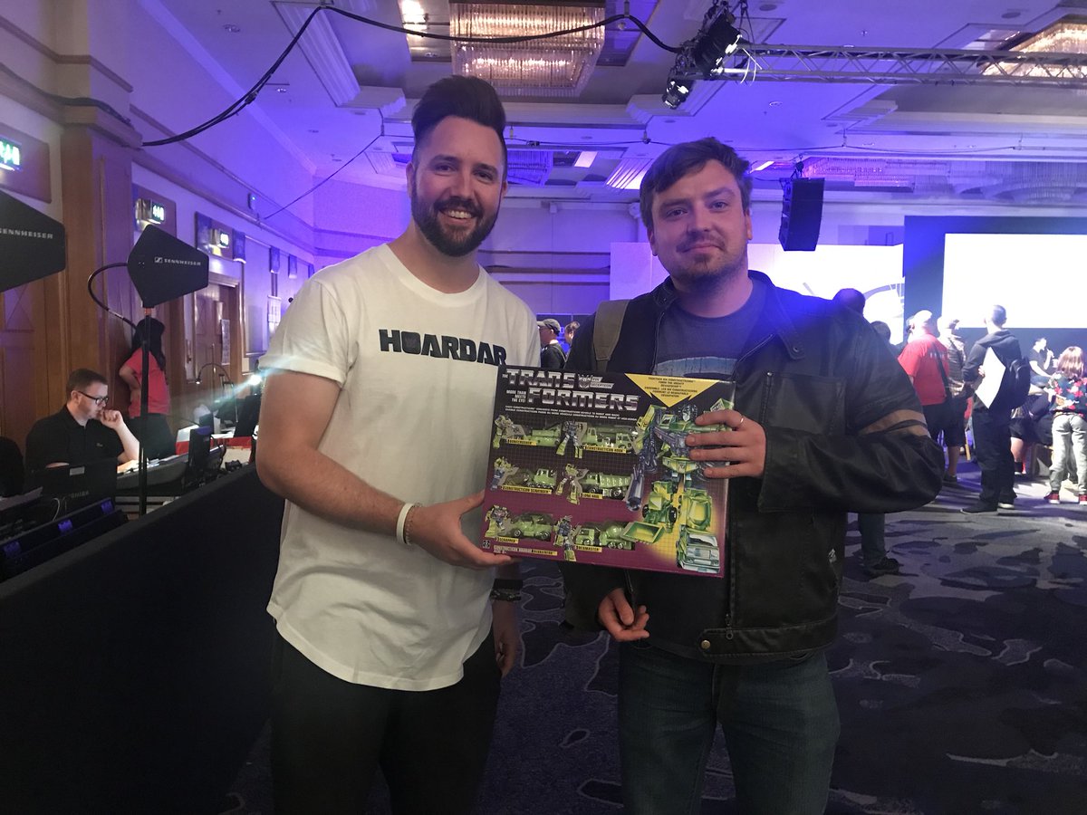 HoardarApp's tweet photo. Had a wonderful time at #tfnation2018 Big thanks to everyone that registered with us over the weekend and congrats to all the prize winners!! Now get Hoarding!! #transformers #Hoardar #TheCollectorsSocialNetwork #tfnation https://t.co/J8AMBpKRBZ