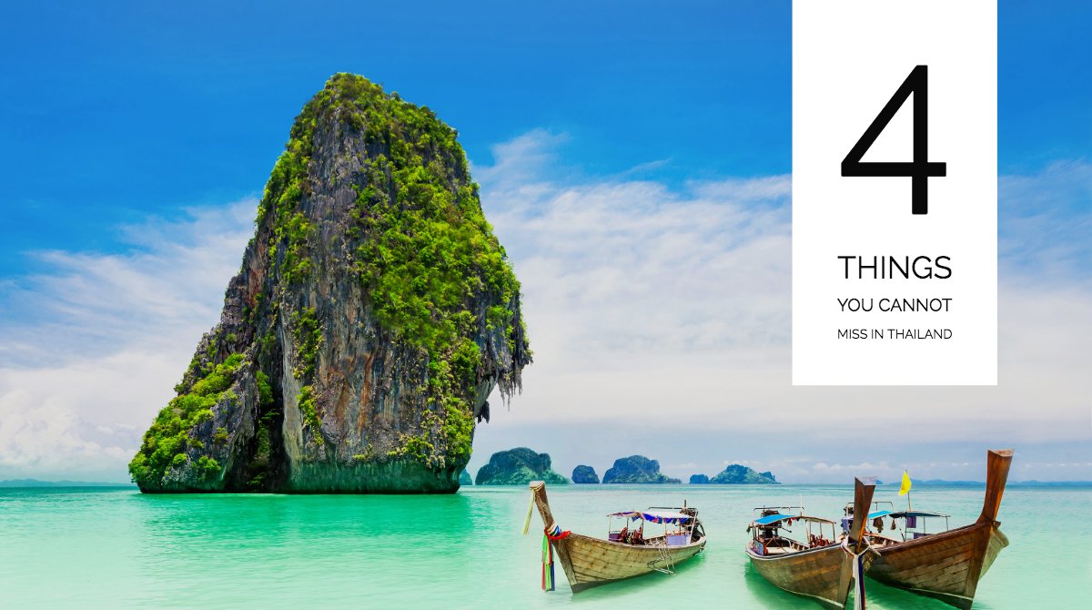 RizortVacations's tweet photo. 4 things that you cannot miss out on in Thailand. #GetThere with Rizort. Learn more - https://t.co/HlSHyJ0BsD
#thailand #vrrizort #travel #experience https://t.co/Ckkl9kC8Vi