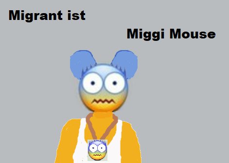 Suzimiya's tweet image. Migrant ist Miggi Maus 🤣🤣🤣..ist mir gerade so eingefallen. Es macht mich fertig. @MrTuerkiye 

#MikeyMouse🇹🇷#WorldDisney