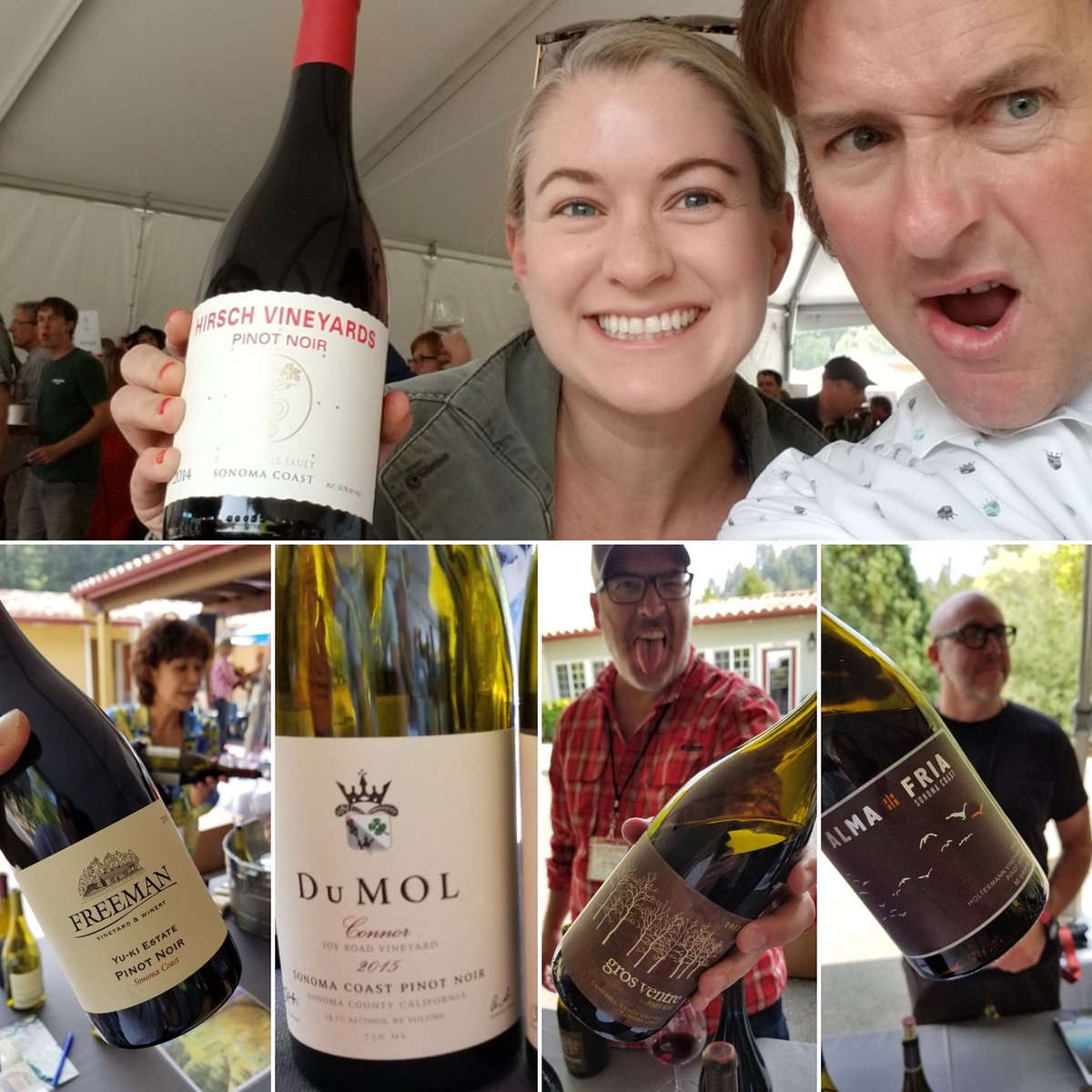 Just a reminder that #PinotNoirDay is everyday from #SawyerSomm, #SOMMJournal and the fun-lovin members of the #WestSonomaCoastVintners! #WestSonomaCoast #SawyerSelfie #NationalPinotNoirDay #SommJournal #MyWineSociety