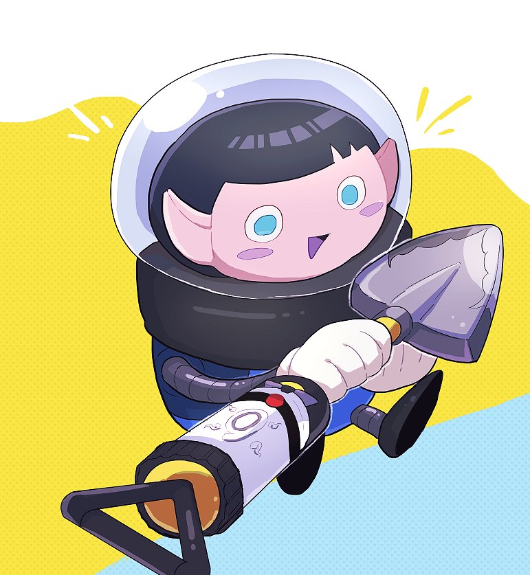 ちぃまこ A Twitter ありがとうございますー かわいいスコップくんを意識して描きました