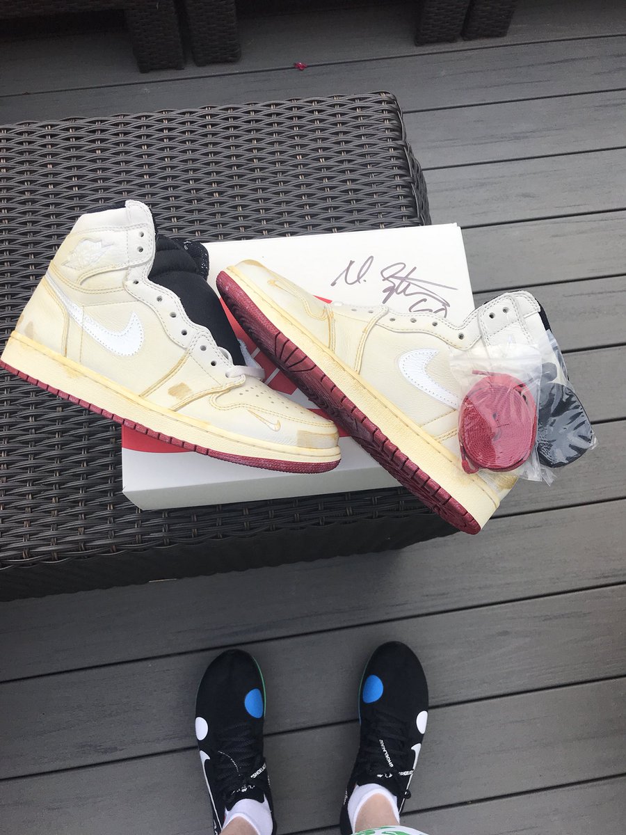 McLOVINKicks's tweet image. Size 9.5 Jawn for sale 
Signed box by Nigel 
700 shipped obo 
Rt pls 
Thank you @NotifySg 🤫