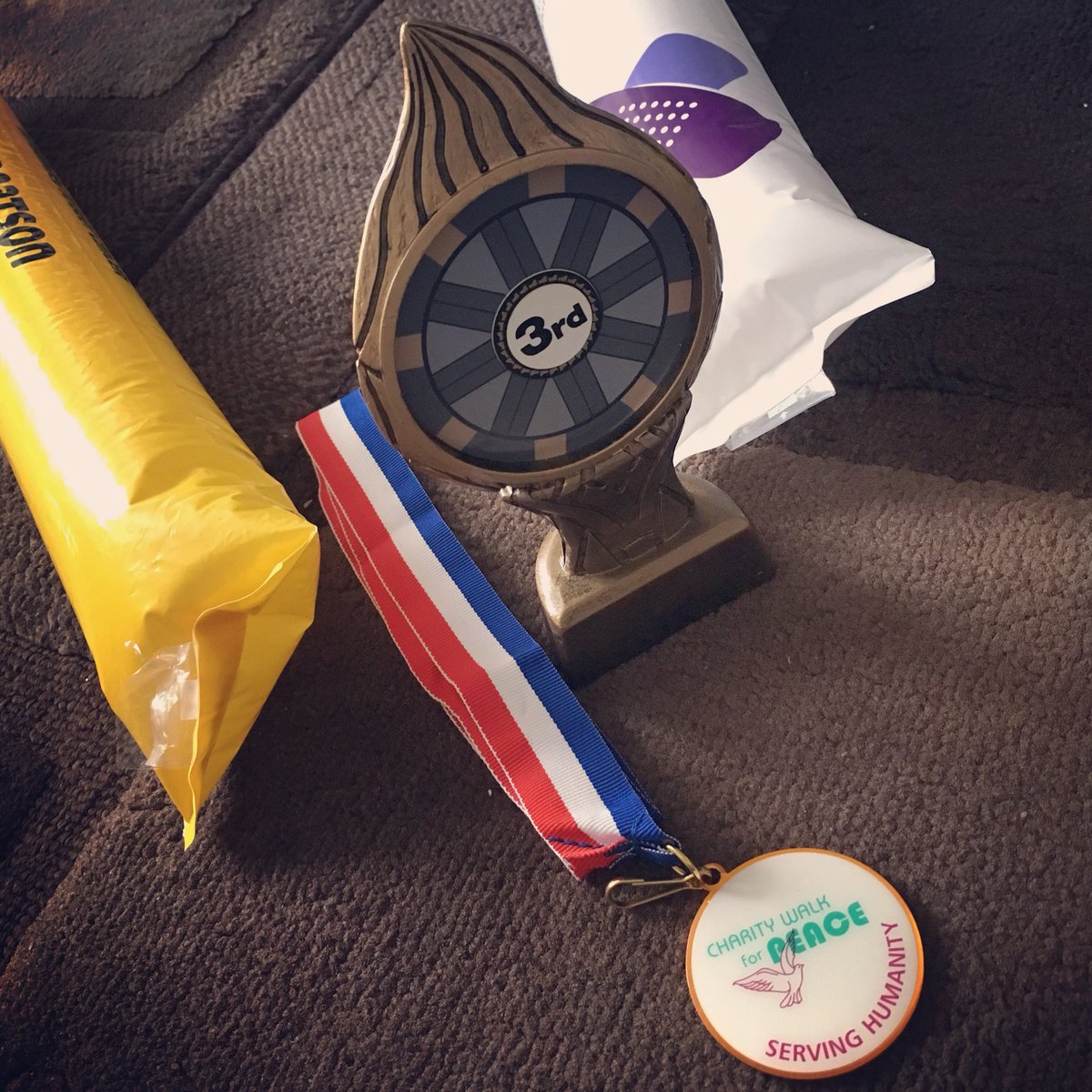 RasheeqaK's tweet photo. Came 3rd in the Charity Walk For Peace Alhumdulilah ❤️
#LoveForAllHatredForNone #BeatsonCancer #YorkhillHospitalCharity #PoppyScotland
#RonaldMcDonald
#HumanityFirst
#ServingMankind https://t.co/Yrq3mblhSu