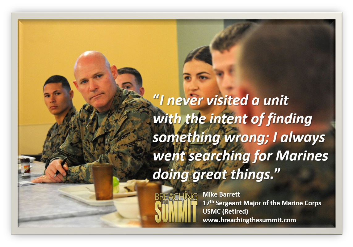 BreachingSummit's tweet photo. Sunday's Portrait of a Leader. Learn from the 17th Sergeant Major of the Marine Corps' Leadership journey at https://t.co/QTtwuUV8NI. #BreachingtheSummit #SemperFi #leadership https://t.co/QhufMckRxc