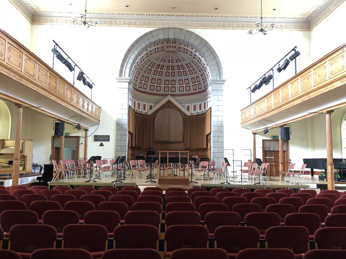 ECSOCGuernsey's tweet photo. All out #concerthall needs now is #ECSOC2018 Students! Concerts on Friday and Saturday this week! #youthmusic #guernseyfilm https://t.co/bhKSlg5LDk