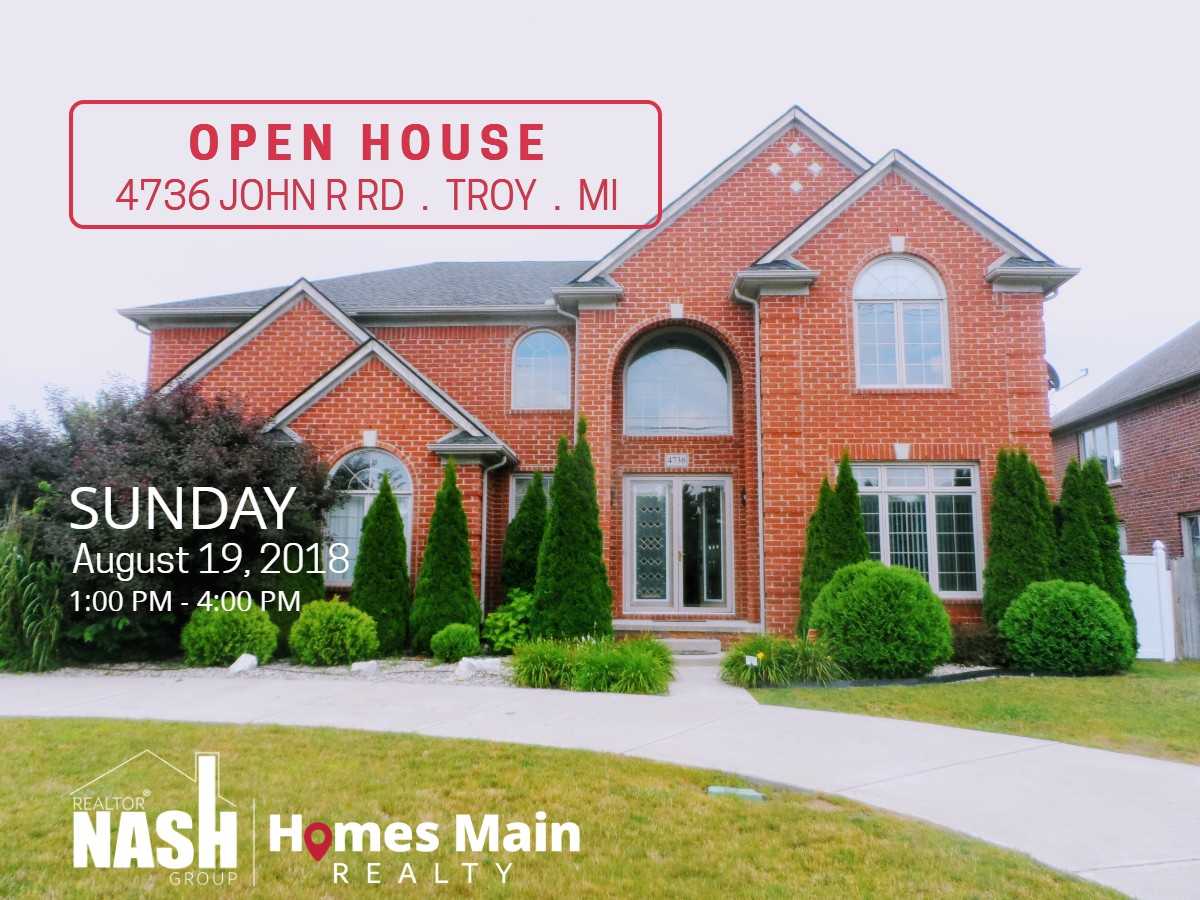 HomesMainRealty's tweet image. OPEN HOUSE TODAY 1:00 PM - 4:00 PM

Beautiful Troy Colonial:
4736 John R Road, Troy, MI 48085

soldbynash.com/idx/mls-218073…