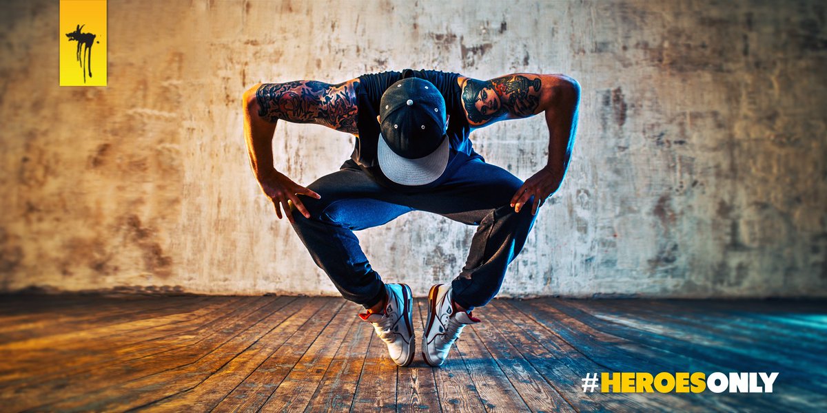 DARKDOGworld's tweet photo. "My energy just couldn't stop dancing" 
#HeroesOnly https://t.co/oJbeer9sdY