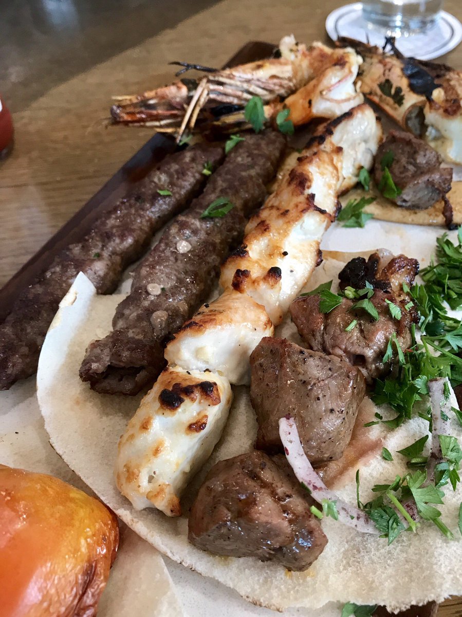 514eats's tweet photo. That’s some good grillades at Abdul Wahab. 🇱🇧 #961eats #beirut #verdun #abcmall #middleeastern #lebanese #grillades #shrimp #shishtaouk #kebab #kafta https://t.co/fZ3P5kZySf