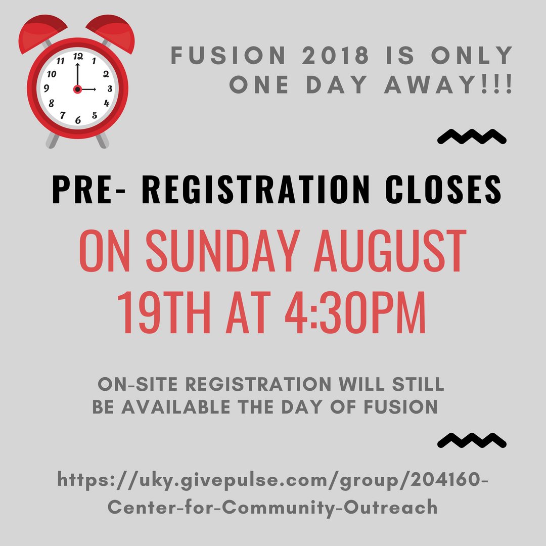 ONLY HOURS LEFT TO PRE-REGISTER! Click the link below to sign up now
ow.ly/AN6q30lsT9q