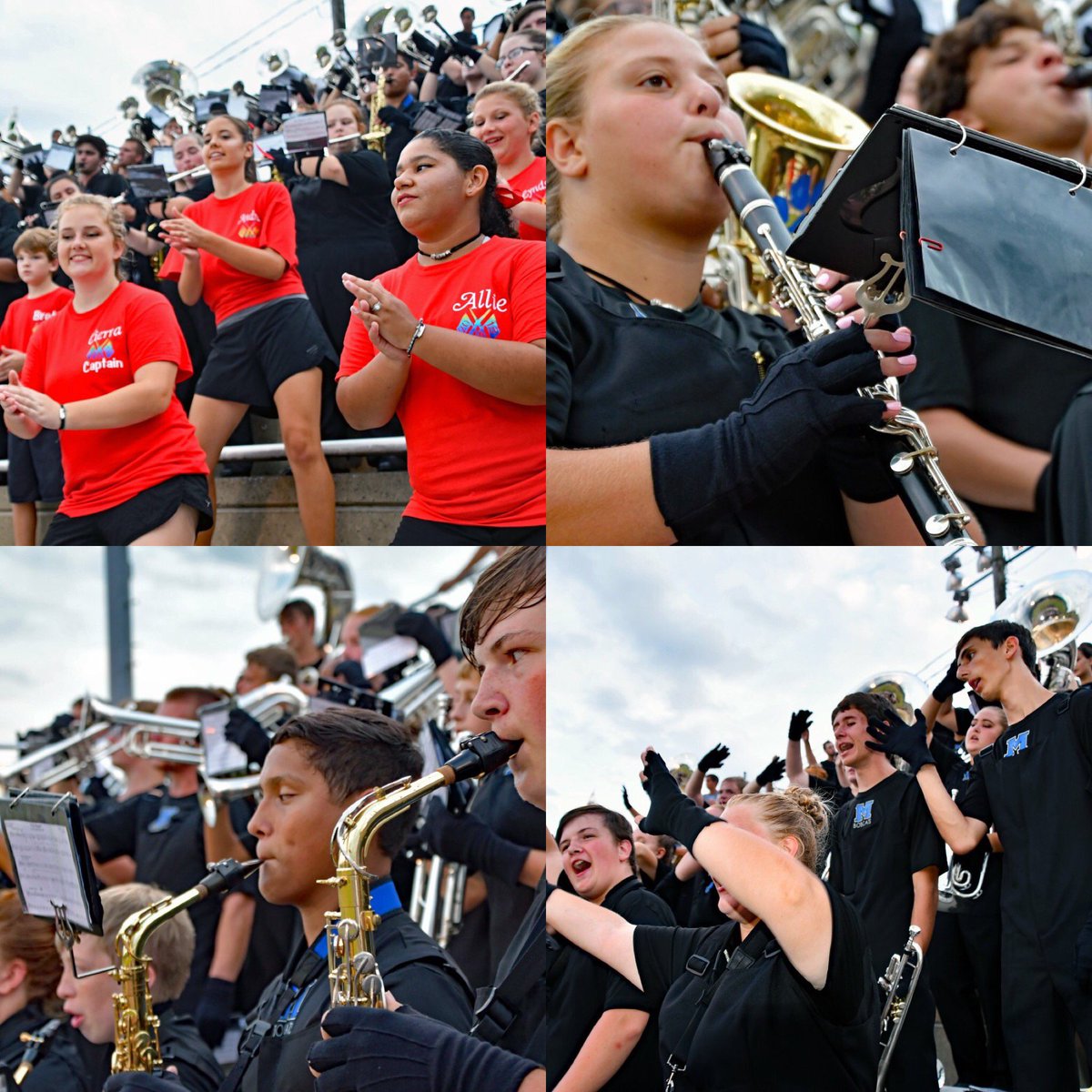 MCHS_BobcatBand's tweet photo. Our first performance of the year is “in the books!” 😆 Our students are off to a great start, especially our new members. Don’t miss your BandCats next week at our home football game to see more! Photo Credit: Cindy Wilbanks #bobcatstcb #allthetimealways https://t.co/ZcKjzlIVLi